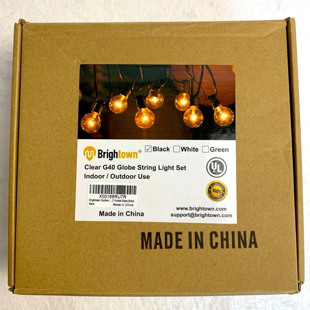 NWT💡 25’ CLEAR WATERPROOF IN/OUTDOOR PARTY PATIO POOL DECK CAMP LIGHT STRING - Picture 5 of 12